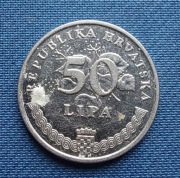 Moneta Chorwacja 50 lip 2000