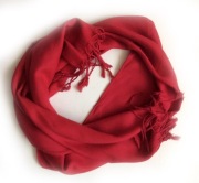 Szal indyjski apaszka czerwony /stan idealny/