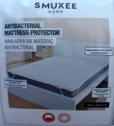 SMUKEE Nakładka na materac Nowa Antibacterial, Antybakteryjna, 160x200