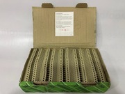 Zacisk przepustowy połączenie śrubowe CONTA-CLIP RK 2.5-4 beżowy 100szt.