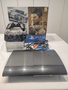 Sony PlayStation 3 Super Slim 500GB | 2x Pady | 6 Gier