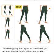 Leginsy 7/8 różne rozmiary