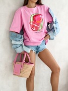 T-SHIRT DAMSKI NADRUK POLSKA MARKA NOWOŚĆ SM LXL