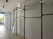 Regały sklepowe + lampy