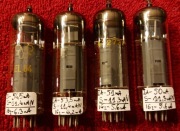 4 szt KWADRA EL84 6bq5 RFT DDR Push-pull GAIN 101%