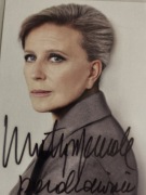 Krystyna Janda oryginalny autograf 