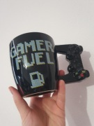 Wielki kubek dla gracza Gamer Fuel Pro Gamer 750 ml uchwyt pad do PS