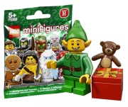 Elf świąteczny - LEGO 71002 Minifigures - Seria 11