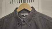 Koszula Uniqlo r. M szara NOWA oxford Slim Fit