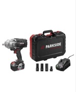 NOWY Klucz udarowy PARKSIDE PERFORMANCE PASSP 20-Li C4 + Aku i ładowarka