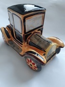 Samochód ceramiczny figurka samochód z porcelany ozdoba