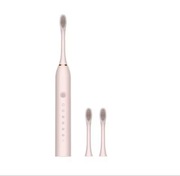 Biała Soniczna Szczoteczka Elektryczna – IPX7 Wodoodporna, USB, 6 Trybów