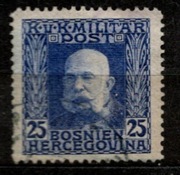 OA Bośni  Mi 72 kas. Cesarz Franz Joseph I