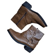 Buty Kowbojki Kunchi Brązowe 8/41