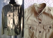 GAP kurtka utility / khaki w militarnym stylu