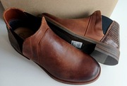 Skórzane sztyblety botki trzewiki Clarks 37 brązowe
