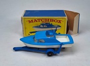 MATCHBOX REGULAR - CABIN CRUISER AND TRAILER No. 9, England, org. pudełko