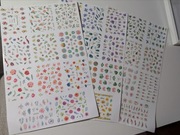 NAKLEJKI WODNE do zdobień na paznokcie