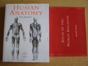 HUMAN ANATOMY FOR ARTISTS + ATLAS OF THE HUMAN SKELETON
