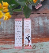 Zakładka z alfabetem białoruskim