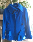 Płaszczyk damski chabrowy -H&M-roz. S/M-36/38.