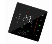 Termostat Pokojowy LCD Regulator Temperatury 5A Czarny Ogrzewanie Podłogowe