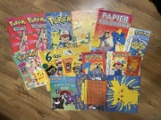 Pokemon zestaw album ewolucje klub fana kolorowanki Ash Ketchum Pikachu