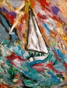 Obraz olejny na płótnie 40 50 