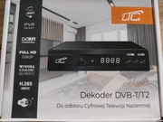 Dekoder DVB-T/DVB-T do odbioru telewizji naziemnej LTC