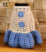 Sukienka dla psa XS   ubranko   HANDMADE