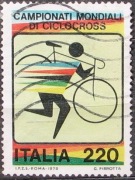 Włochy 1979 r. Mi 1640 Kolarstwo - Cross