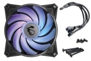 Wentylator MSI 120 x 120 mm APA1225M12 aRGB + złączka