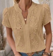 Koszula bluzka 100% bawełna r. L z haftem