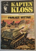 Kapitan Kloss  FARLIGT VITTNE nr.19  Gruppenfuhrer Wolf wyd. Szwedzkie