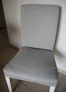 Ikea Pokrowiec na krzesło Henriksdal Orrsta jasnoszary