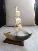 Zaglowiec z rogu bawolego