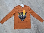 T-shirt chłopięcy dł rękaw z lwem - rozm 146/152