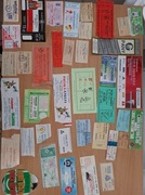 zestaw biletów 343 szt, Lech legia łks górnik 