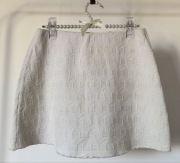 Zara spódniczka mini M krem