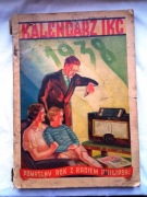 Kalendarz IKC 1938 reklama Polski Fiat, radio Philips, St, Majewski i inne
