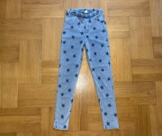 Cool Club 170 (36-S) legginsy imitujące jeansy jegginsy w gwiazdki