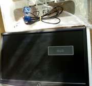 Monitor LCD 19`` + kable Monitor 230V + adapter VGA HDMI