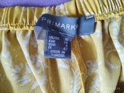 Żółty falbankowy top 