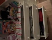 Komoda drewniana przewijak drewniana działa