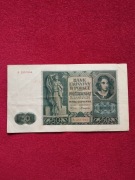 Bank Emisyjny w Polsce 50 złotych 1941 r. banknot