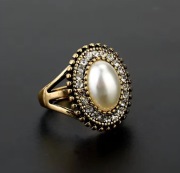 Ażurowy pierścionek Vintage