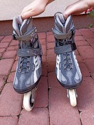 Rolki i kask "Oxelo" - używane