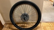 Koło 27,5 ", komplet, kasteta, tarcza, opona, dętka