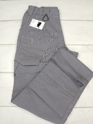 Spodnie męskie 34 32 szare bojówki cargo kieszenie streetwear