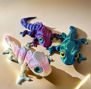 Kameleon gekon 3d